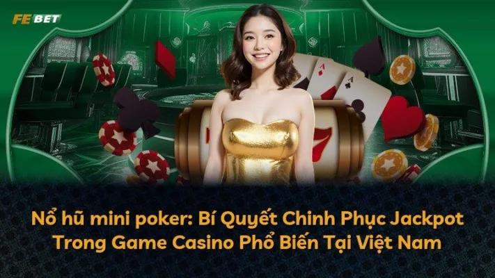 Nổ hũ mini poker: Bí Quyết Chinh Phục Jackpot Trong Game Casino Phổ Biến Tại Việt Nam
