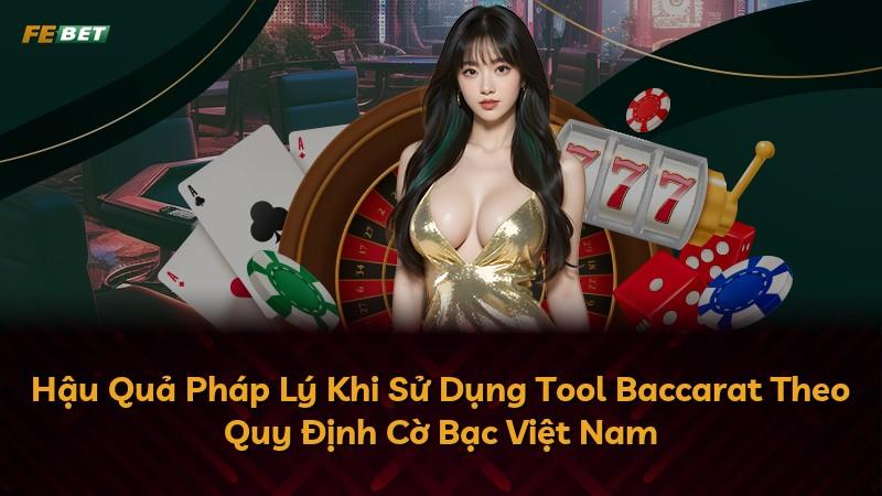 Hậu Quả Pháp Lý Khi Sử Dụng Tool Baccarat Theo Quy Định Cờ Bạc Việt Nam