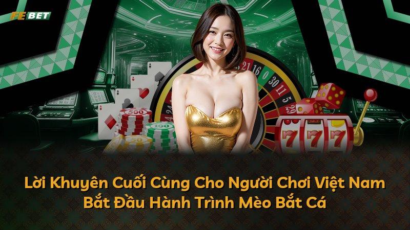 Lời Khuyên Cuối Cùng Cho Người Chơi Việt Nam Bắt Đầu Hành Trình Mèo Bắt Cá