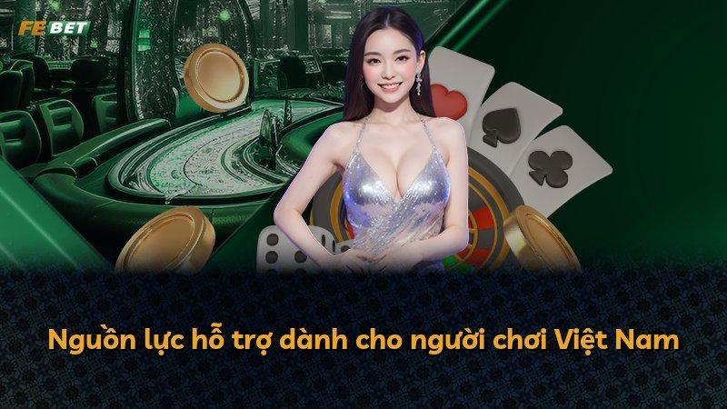 Nguồn lực hỗ trợ dành cho người chơi Việt Nam
