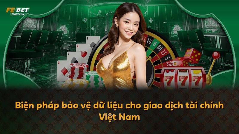 Biện pháp bảo vệ dữ liệu cho giao dịch tài chính Việt Nam