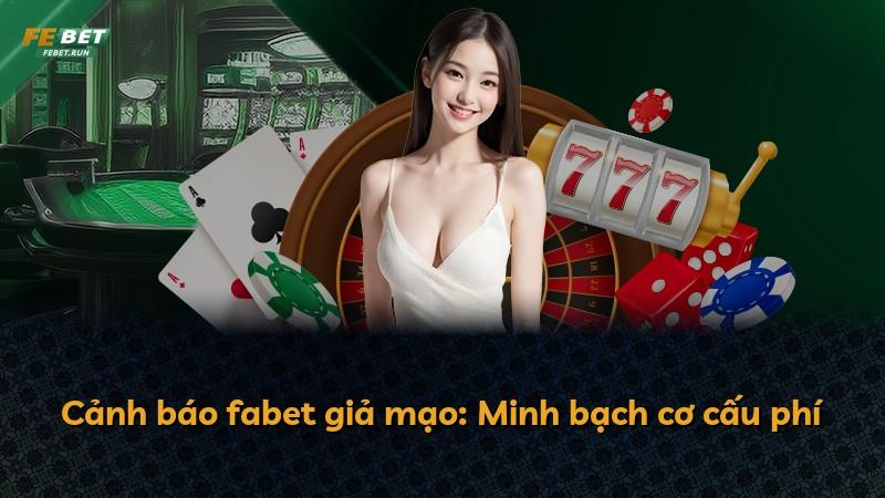 Cảnh báo fabet giả mạo: Minh bạch cơ cấu phí
