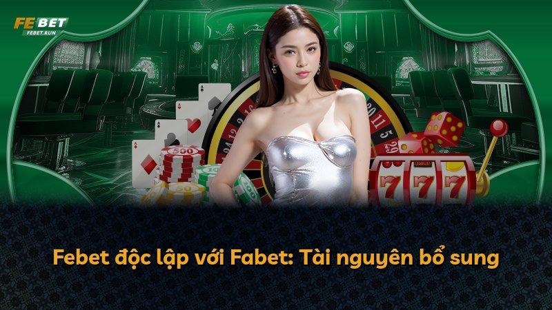 Febet độc lập với Fabet: Tài nguyên bổ sung