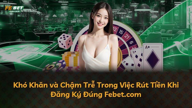 Khó Khăn và Chậm Trễ Trong Việc Rút Tiền Khi Đăng Ký Đúng Febet.com