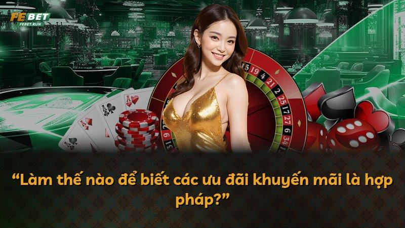 “Làm thế nào để biết các ưu đãi khuyến mãi là hợp pháp?”