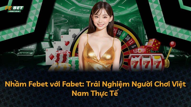 Nhầm Febet với Fabet: Trải Nghiệm Người Chơi Việt Nam Thực Tế