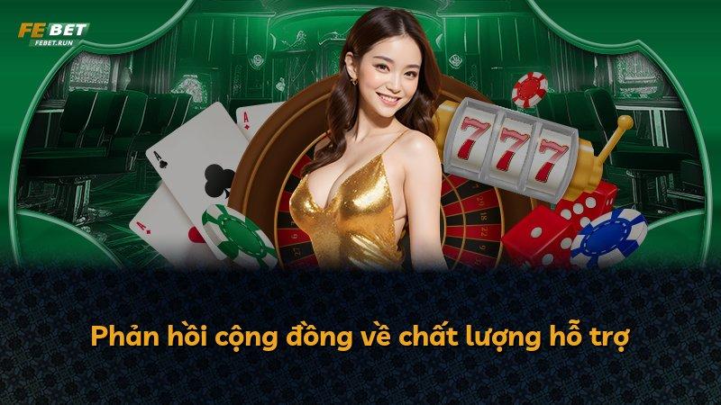 Phản hồi cộng đồng về chất lượng hỗ trợ