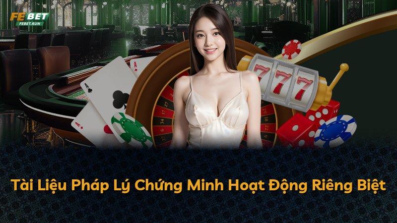 Tài Liệu Pháp Lý Chứng Minh Hoạt Động Riêng Biệt