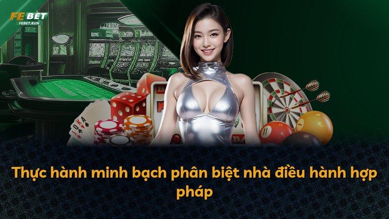 Thực hành minh bạch phân biệt nhà điều hành hợp pháp