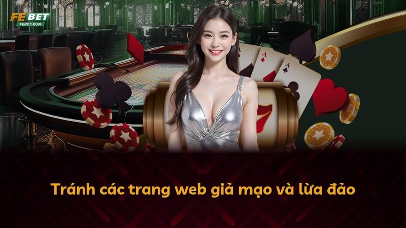 Tránh các trang web giả mạo và lừa đảo